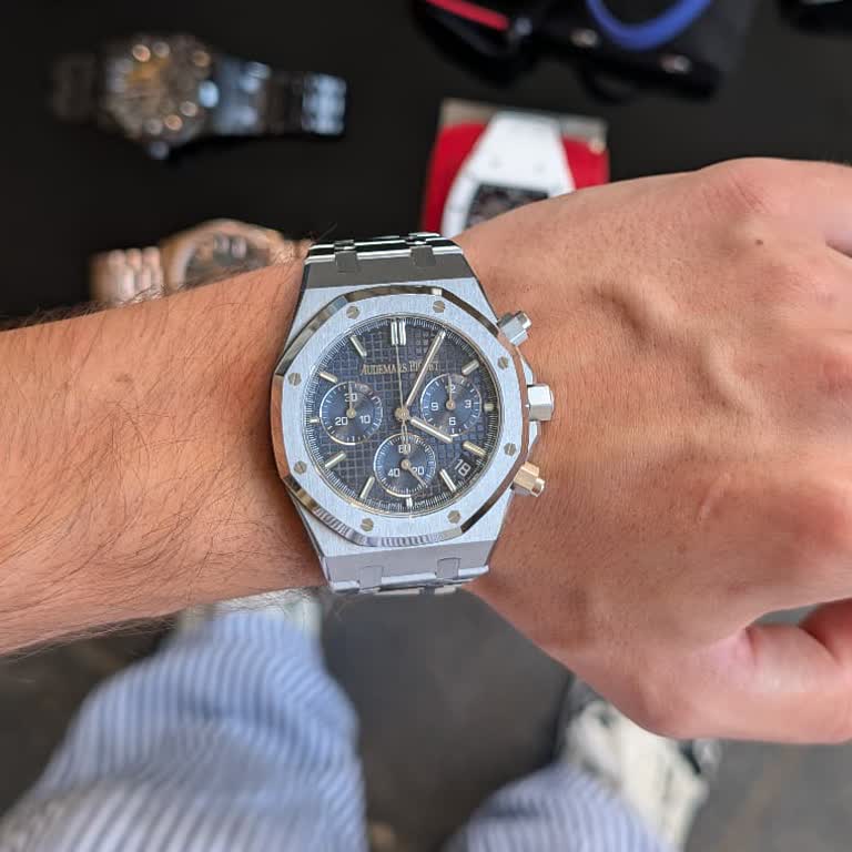 AP Royal Oak Chronograph — Blue Dial