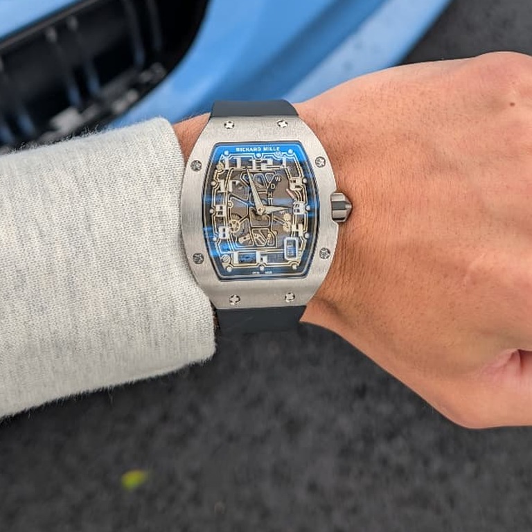 RM RM 67-01 Extra Flat — Titanium